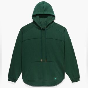 EUC Savage X Fenty Essentials Oversized Emerald Green Hoodie XS